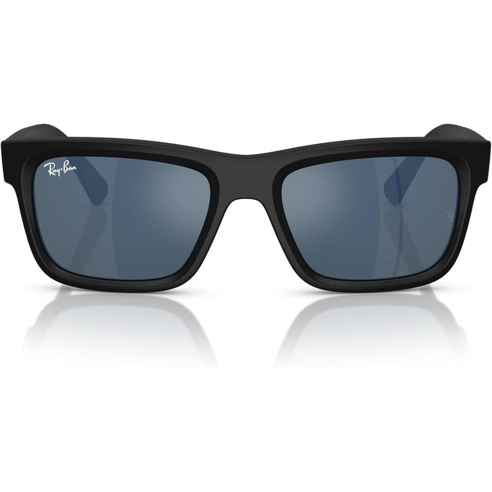 Ray-Ban gafas de sol unisex con montura negra y lentes verdes oscuras, protección UV para jóvenes y adolescentes