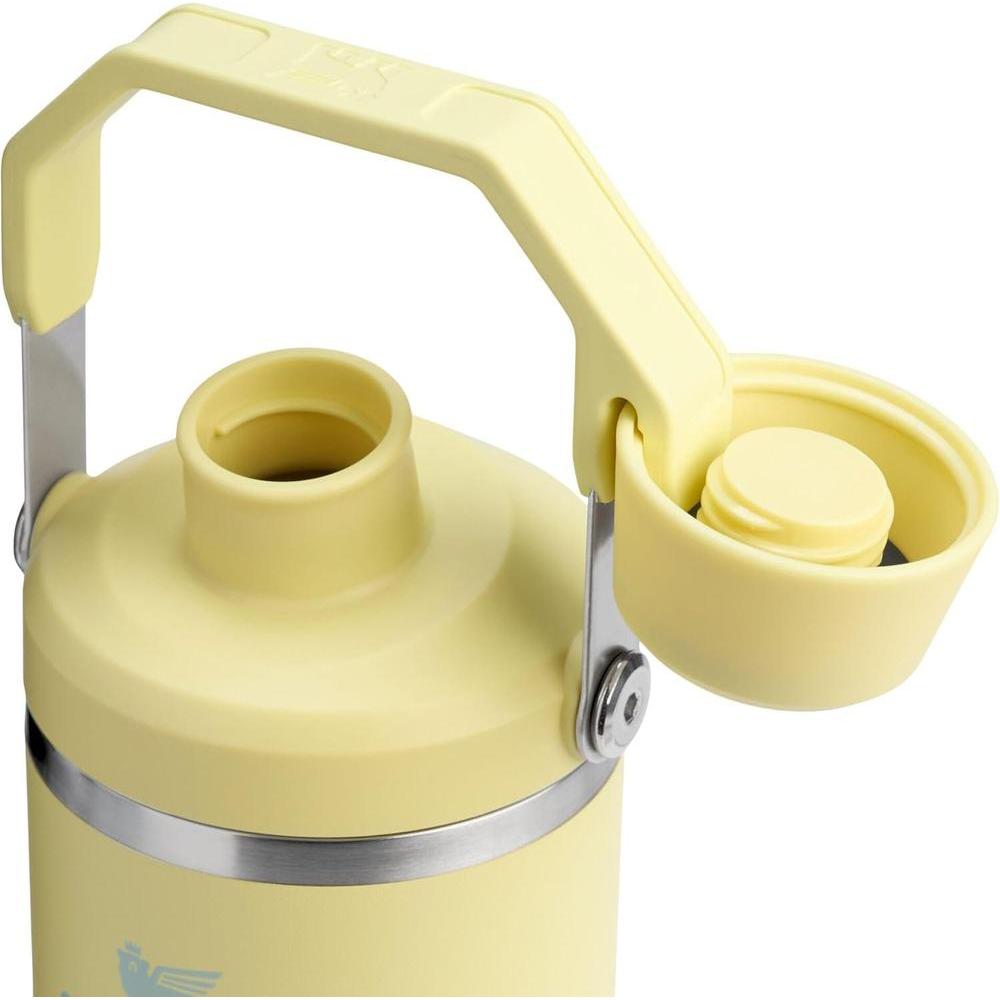Stanley IceFlow 2.0, vaso de flujo rápido con asa, botella a prueba de fugas, acero inoxidable, sin BPA, color pomelo