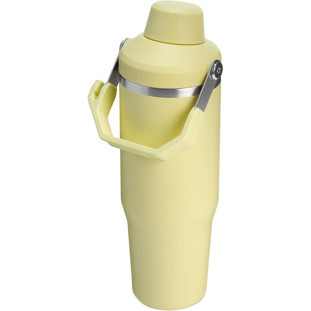 Stanley IceFlow 2.0, vaso de flujo rápido con asa, botella a prueba de fugas, acero inoxidable, sin BPA, color pomelo
