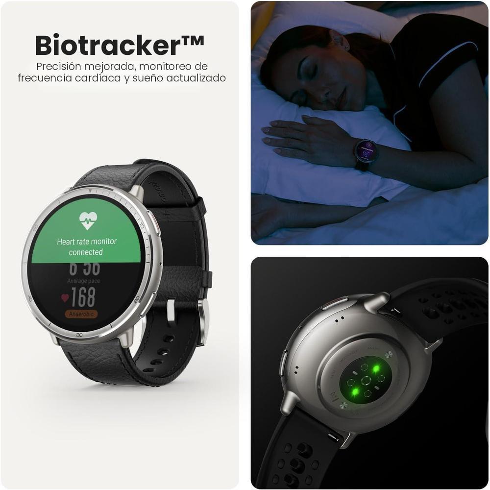 'Amazfit Active 2 Smartwatch Android/iPhone, Resistente Al Agua, Batería 10 Días, GPS, Monitor Corazón Y Sueño'