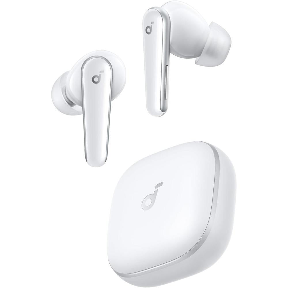soundcore Liberty 5 by Anker, Noise-Cancelling Wireless Earbuds, 2x Stronger Voice Reduction, Real-Time Adaptive Noise Cancellation, Fast Charging, Dolby Audio, 6-Mic AI Clear Calls, Long Battery Life