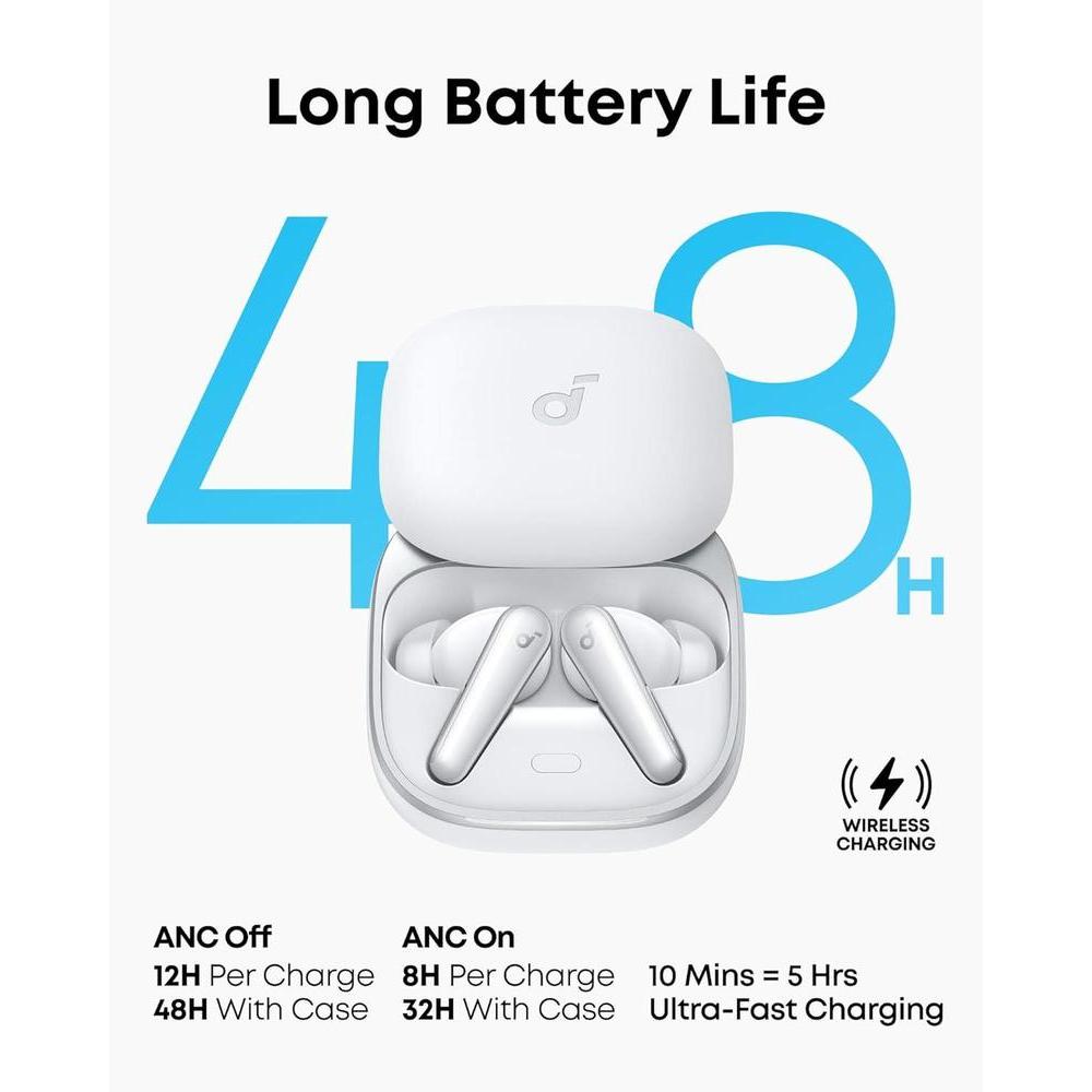 Auriculares inalámbricos Soundcore Liberty 5 by Anker con cancelación de ruido y reducción de voz avanzada
