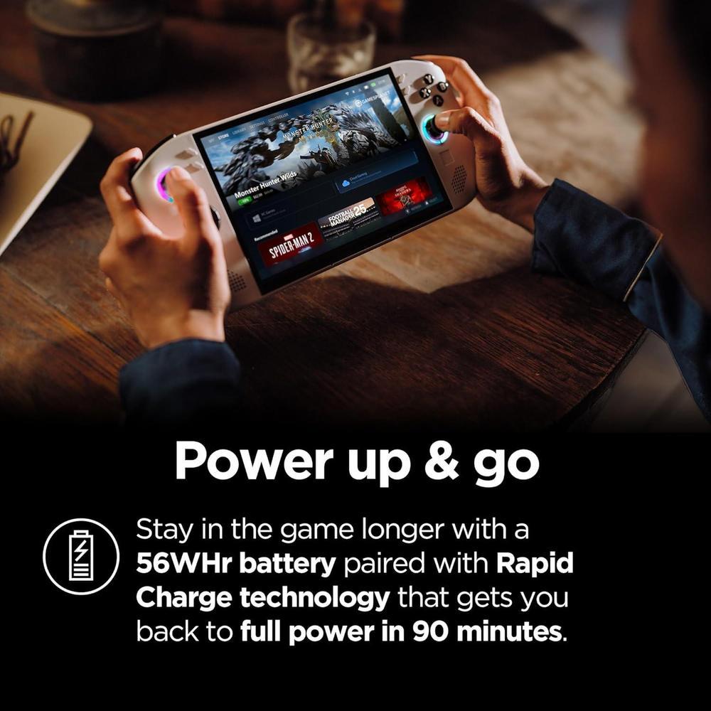 Lenovo Legion Go S 2025 - PC Portátil Para Juegos, 8" WUXGA 120Hz, 16GB RAM, 512GB SSD, AMD Ryzen Z2 go, Blanco Glaciar