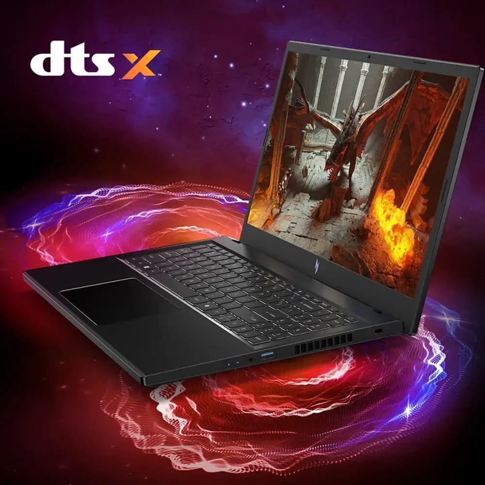 Acer Nitro V Gaming Laptop, AMD Ryzen 5 7535HS, 16GB RAM, 512GB SSD, GeForce RTX 4050, Windows 11, Teclado Retroiluminado