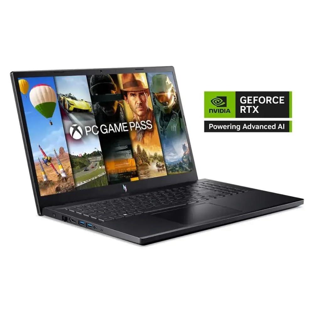 Acer Nitro V Gaming Laptop, AMD Ryzen 5 7535HS, 16GB RAM, 512GB SSD, GeForce RTX 4050, Windows 11, Teclado Retroiluminado