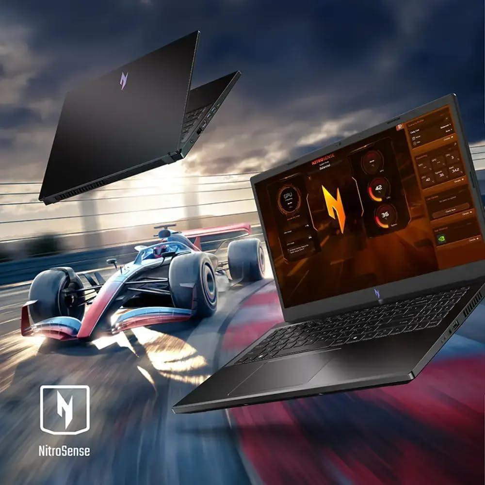 Acer Nitro V Gaming Laptop, AMD Ryzen 5 7535HS, 16GB RAM, 512GB SSD, GeForce RTX 4050, Windows 11, Teclado Retroiluminado