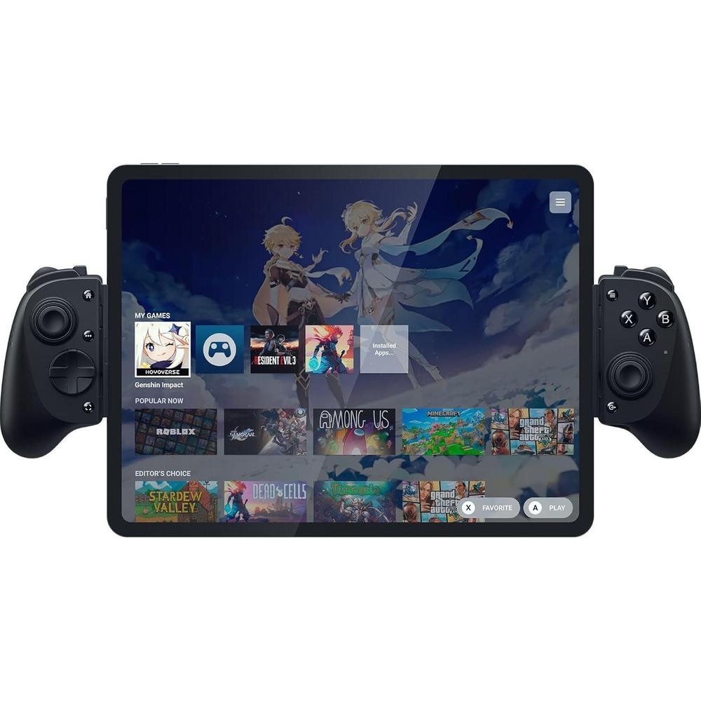 Kishi V3 Pro XL Gaming Controller for iPad & Android Tablets up to 13": Full Sized TMR Thumbsticks - Dual Back Buttons - Wired & Remote Play for PC - HD Haptics - 6 Free Months of Apple Arcade