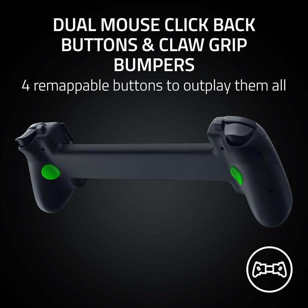 Controlador de juegos Kishi V3 Pro XL para iPad y tabletas Android con pulgares TMR, botones traseros duales, HD Haptics y 6 meses de Apple Arcade