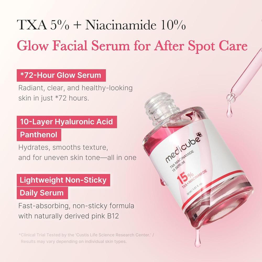 Medicube TXA+Niacinamide 15% Serum Suero Facial 5% Ácido Tranexámico 30ml