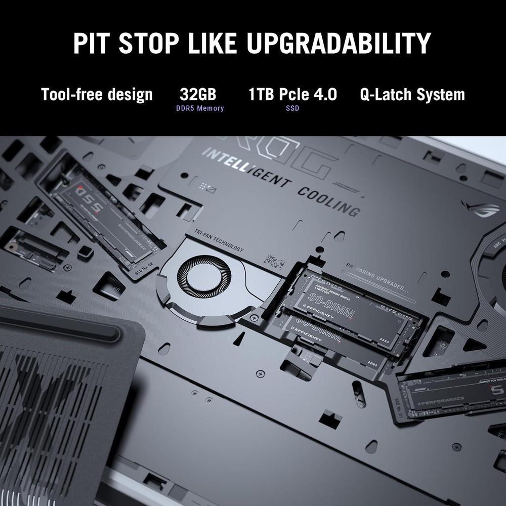 Asus Rog Strix G16 G615LW-AS96 16"Pulg. Eclipse Gray Intel Core Ultra 9 32GB 1TB RTX 5080