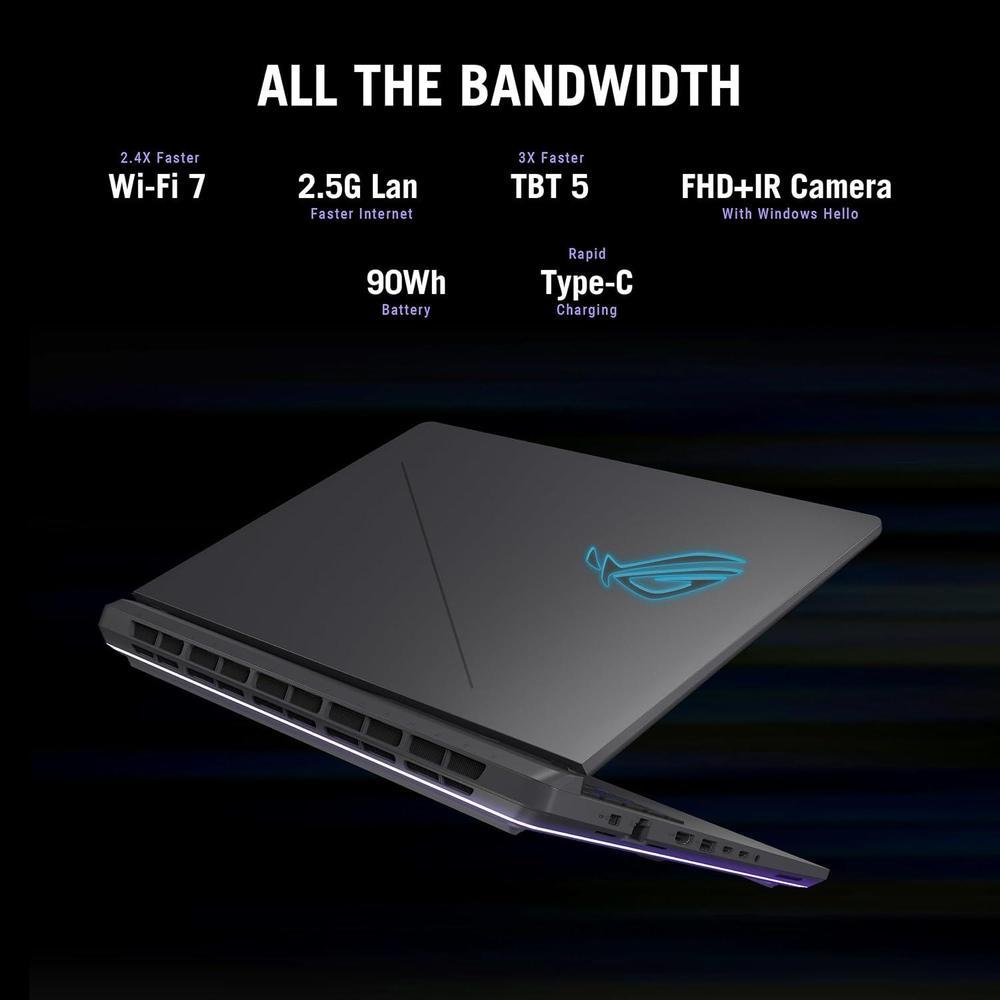 Asus Rog Strix G16 G615LW-AS96 16"Pulg. Eclipse Gray Intel Core Ultra 9 32GB 1TB RTX 5080