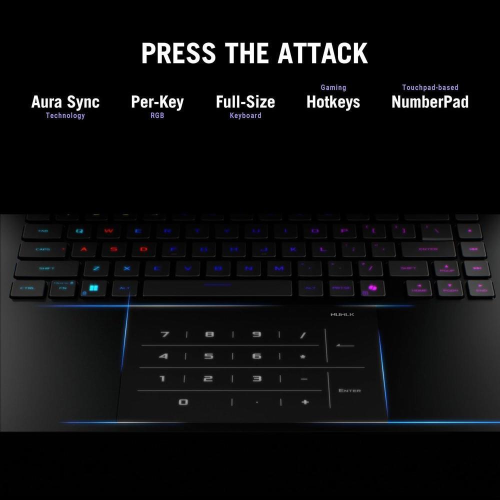 Asus ROG Strix SCAR 16 Laptop Gamer 16"16:10 240HZ Intel 9 32GB 2TB SSD RTX 5090 Wi-Fi 7