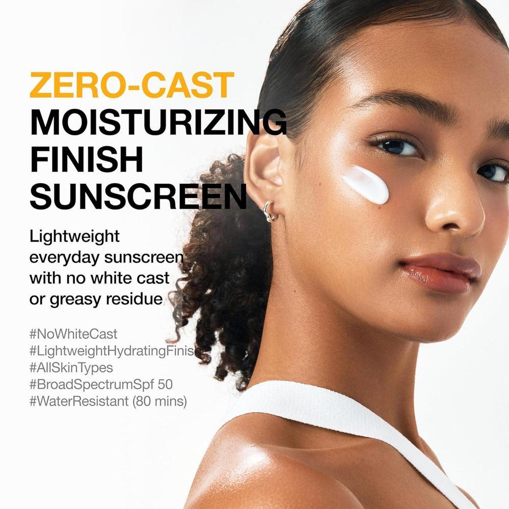 Anua Protector Solar Hidratante SPF 50 sin fundición, brillante natural, sin yeso blanco, con ácido hialurónico, niacinamida, ideal para rostro