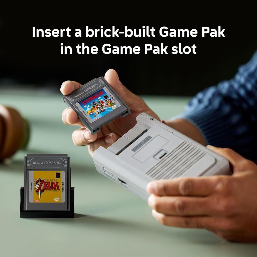 LEGO Super Mario Game Boy - Set de Construcción Retro para Adultos, Regalos de Cumpleaños, Modelo Coleccionable
