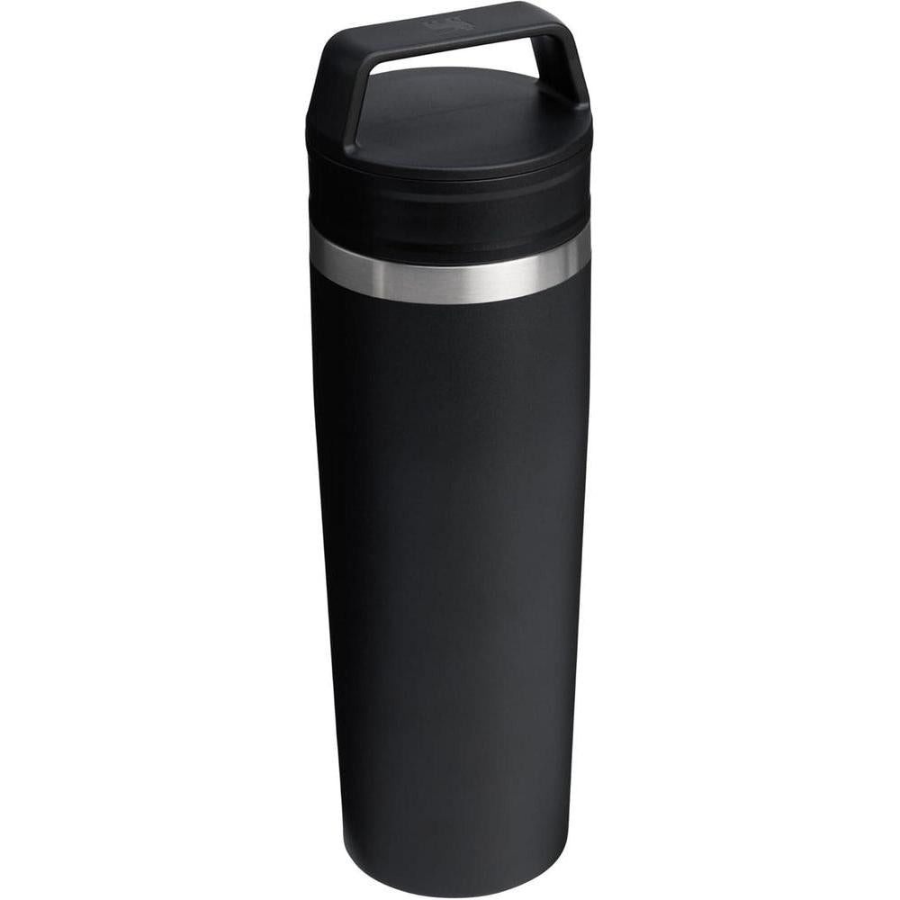 Taza de viaje STANLEY Cafe To Go de acero inoxidable, a prueba de fugas, con tapa de dos piezas para café y té