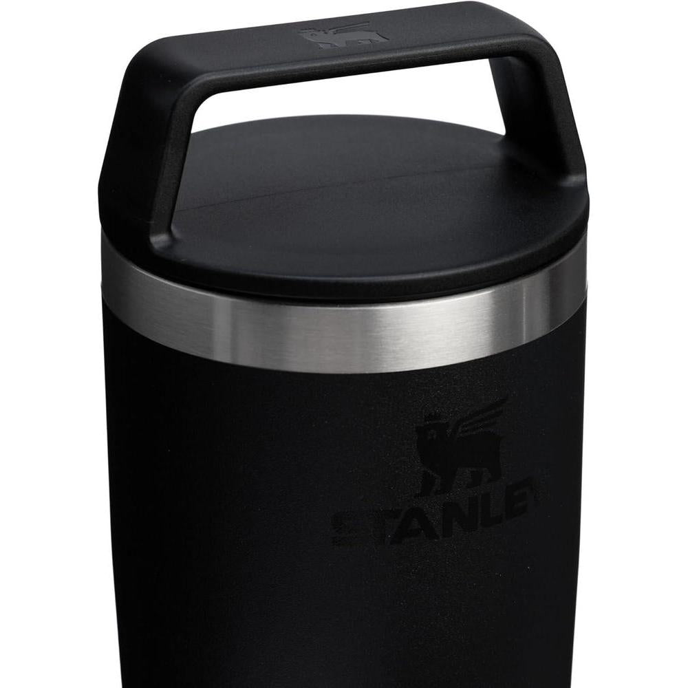 Taza de viaje STANLEY Cafe To Go de acero inoxidable, a prueba de fugas, con tapa de dos piezas para café y té