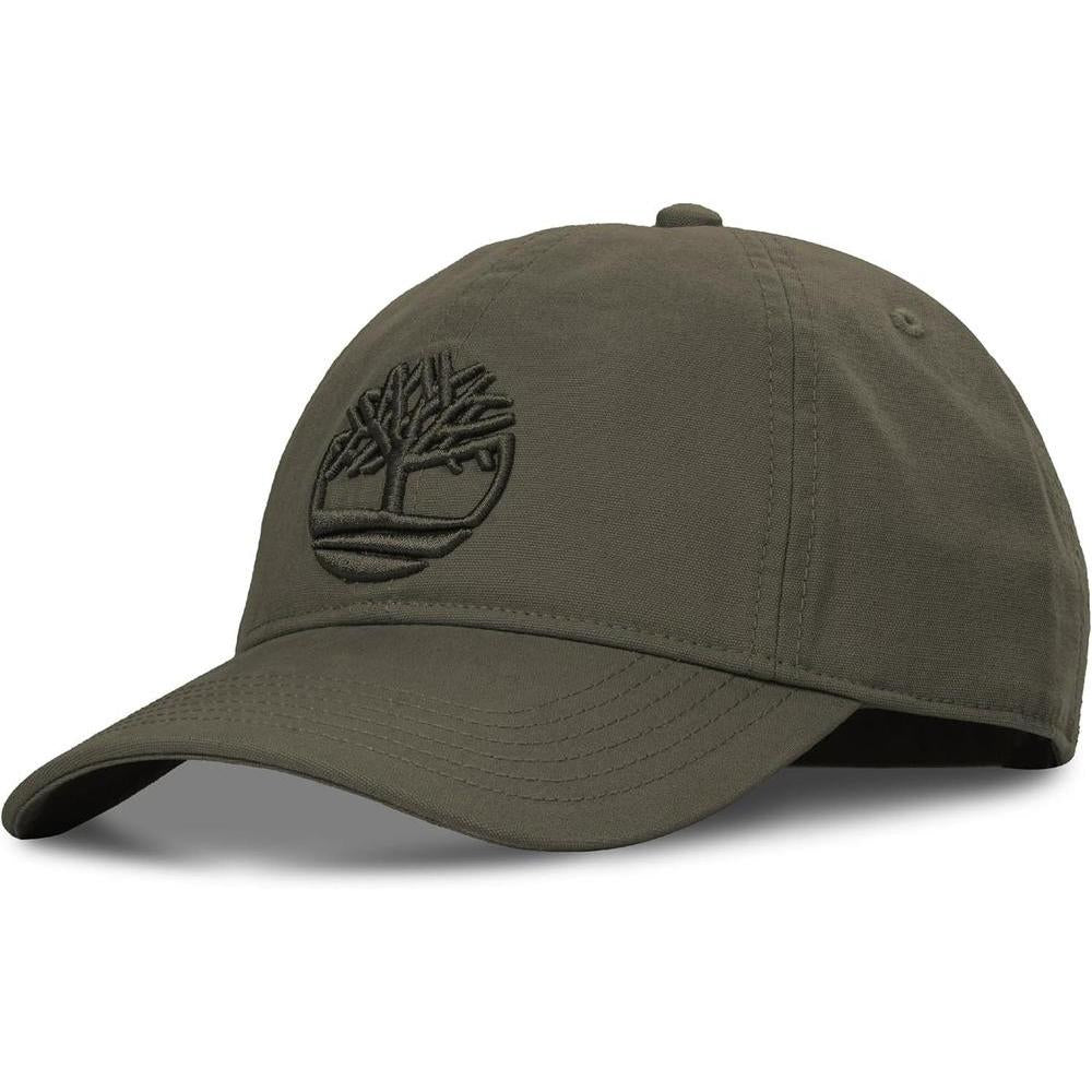 Timberland Soundview Baseball Cap for Boys 7-14, Cotton Canvas, Adjustable, Lightweight & Durable, One Size