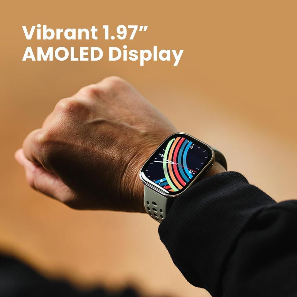 Amazfit Bip 6 Reloj Inteligente con Batería de 14 Días, Pantalla AMOLED, GPS, AI, Bluetooth, Salud y 140+ Modos Fitness