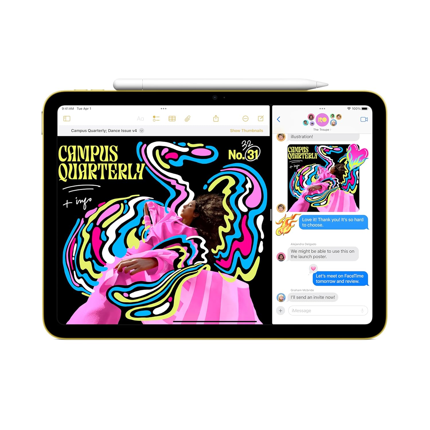 Apple iPad A16 - Yellow
