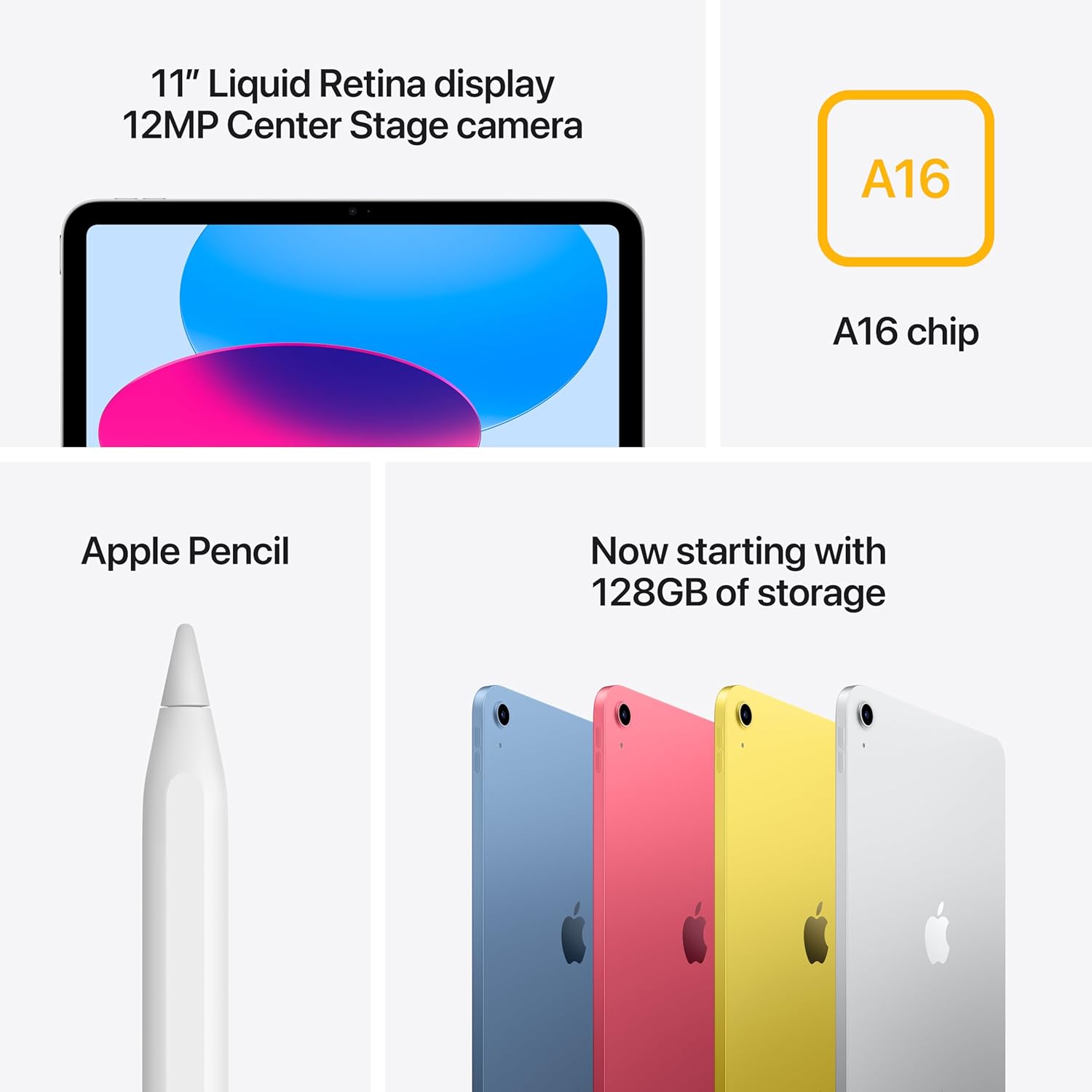 Apple iPad A16 - Silver