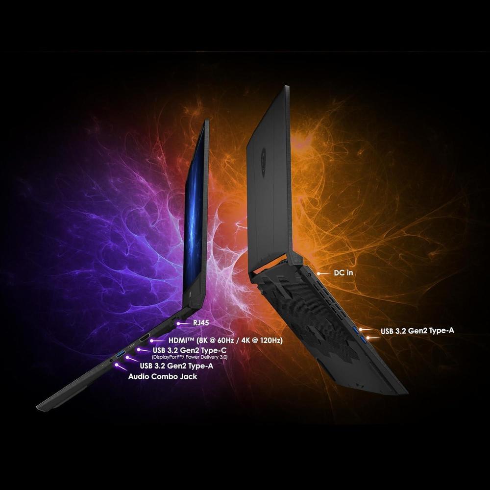 Msi Katana 15 Hx Laptop Gaming Intel I9 Rtx 5070 32Gb Ram 1Tb Ssd Teclado Rgb 15.6"