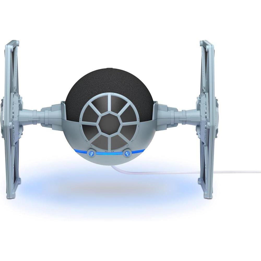 STAR WARS Echo Dot Bundle: Includes Echo Dot (5th Gen, 2022 release) | Charcoal and Limited Edition STAR WARS TIE Fighter Stand