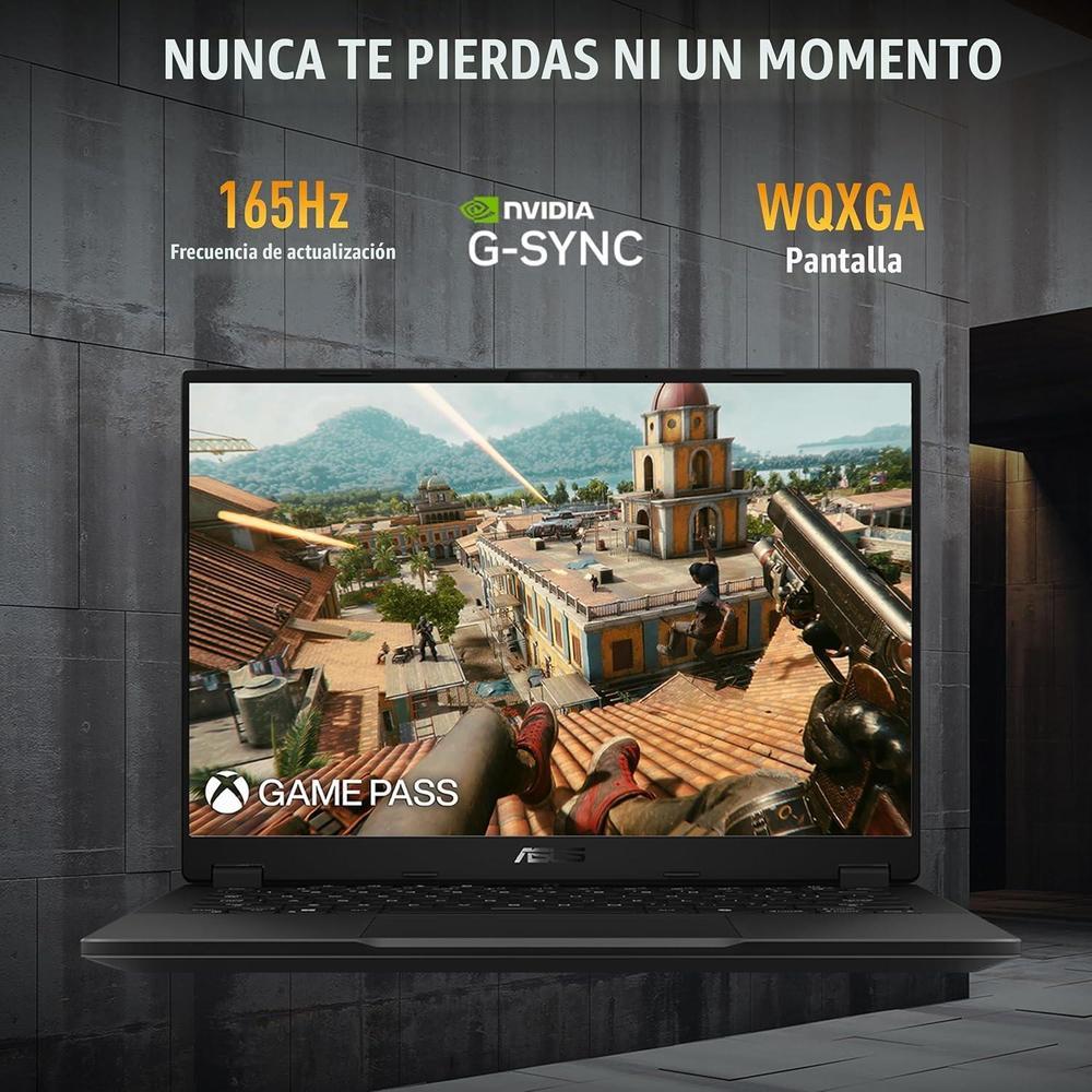 Asus TUF Gaming A14 Copilot+ Laptop Gamer, Ryzen 7, RTX 4050, 16GB RAM, 512GB SSD, Windows 11, Wi-Fi 6E, Teclado Retroiluminado