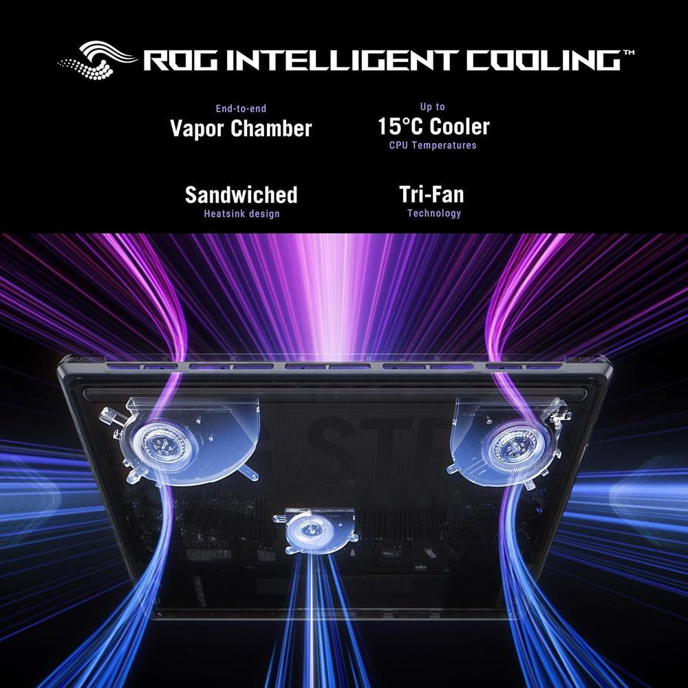 Asus Rog Strix G16 Laptop Gamer 16" Fhd+ 165hz Core I7 16gb Ram 1tb SSD Rtx 5060 Wi-Fi 7 Win11