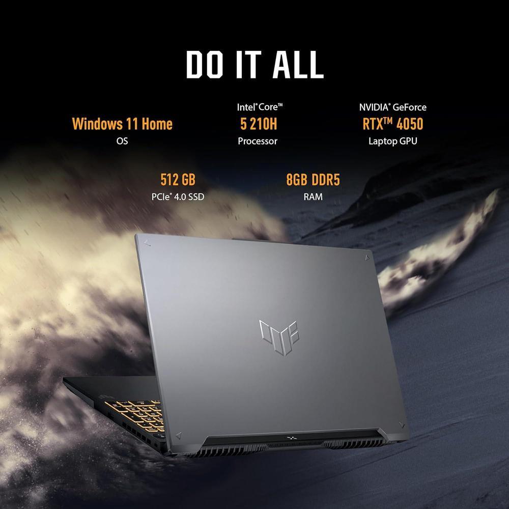 Asus TUF Gaming F16 FX607VU-ES51,16" 144HZ Intel Core 5 8GB RAM 512GB SSD RTX4050
