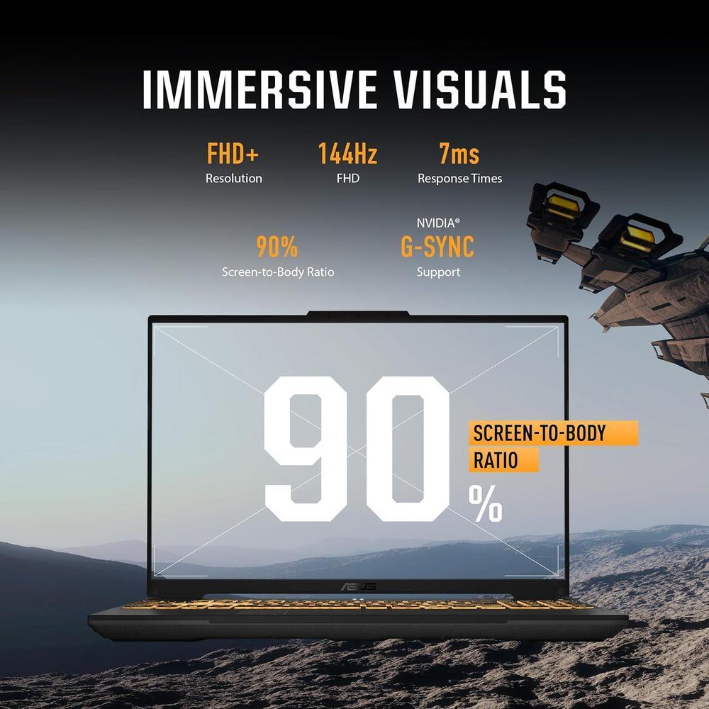 Asus TUF Gaming F16 FX607VU-ES51,16" 144HZ Intel Core 5 8GB RAM 512GB SSD RTX4050