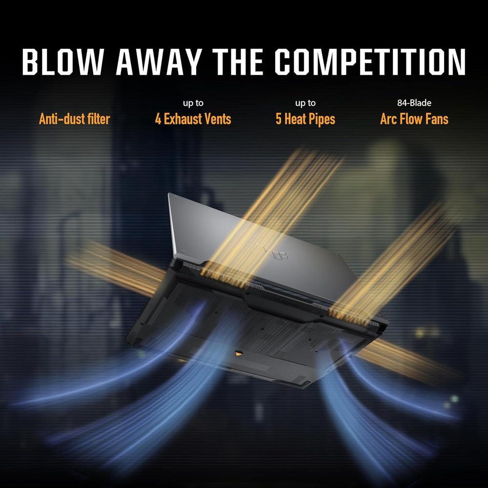 Asus TUF Gaming F16 FX607VU-ES51,16" 144HZ Intel Core 5 8GB RAM 512GB SSD RTX4050