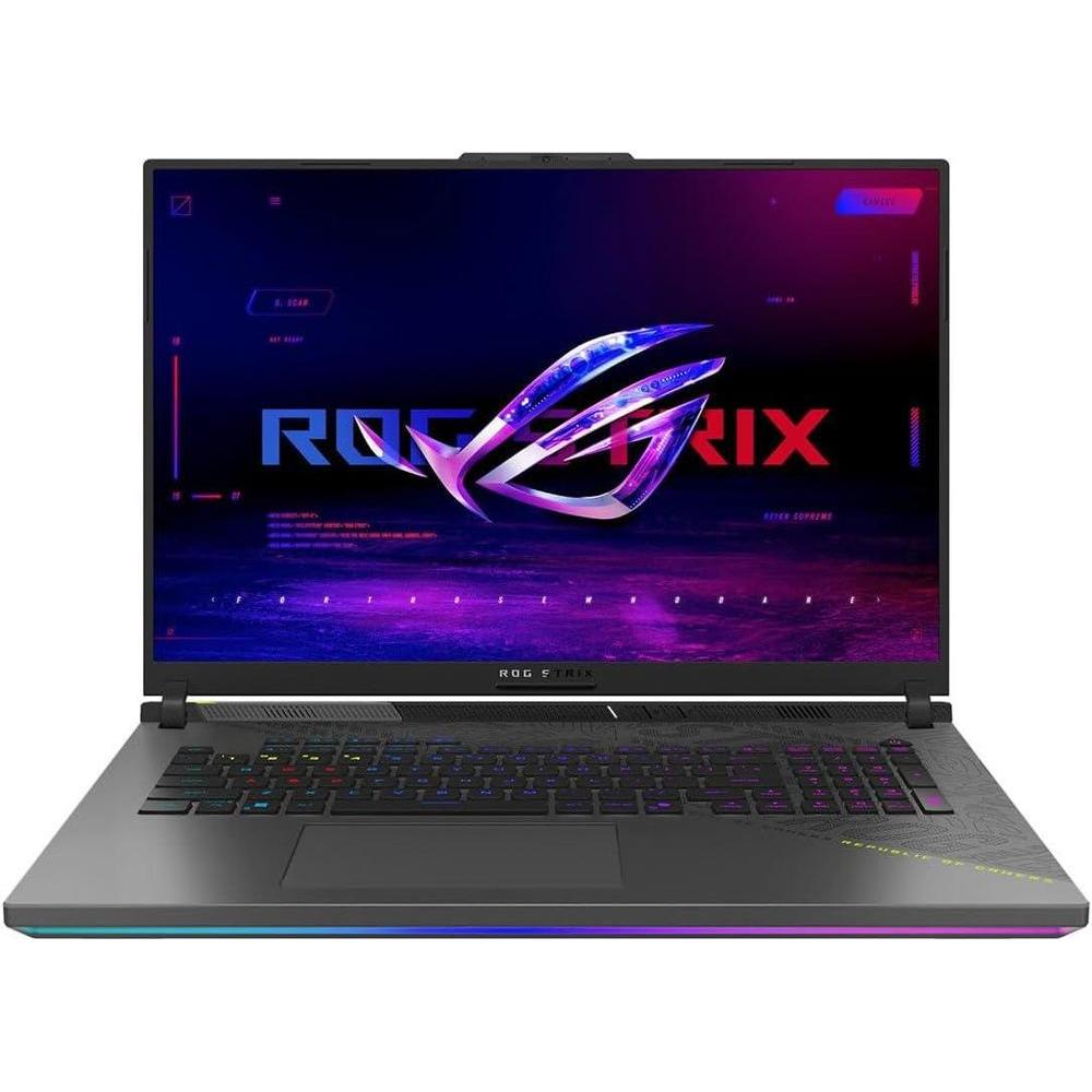ASUS ROG Strix G18 (2025) Gaming Laptop, 18” 16:10 144Hz/3ms, NVIDIA® GeForce RTX™ 5060, AMD Ryzen™ 9 9955HX Processor, 16GB DDR5-5600, 2TB PCIe Gen 4 SSD, Wi-Fi 6E, Windows 11 Home, G814FM-DS95