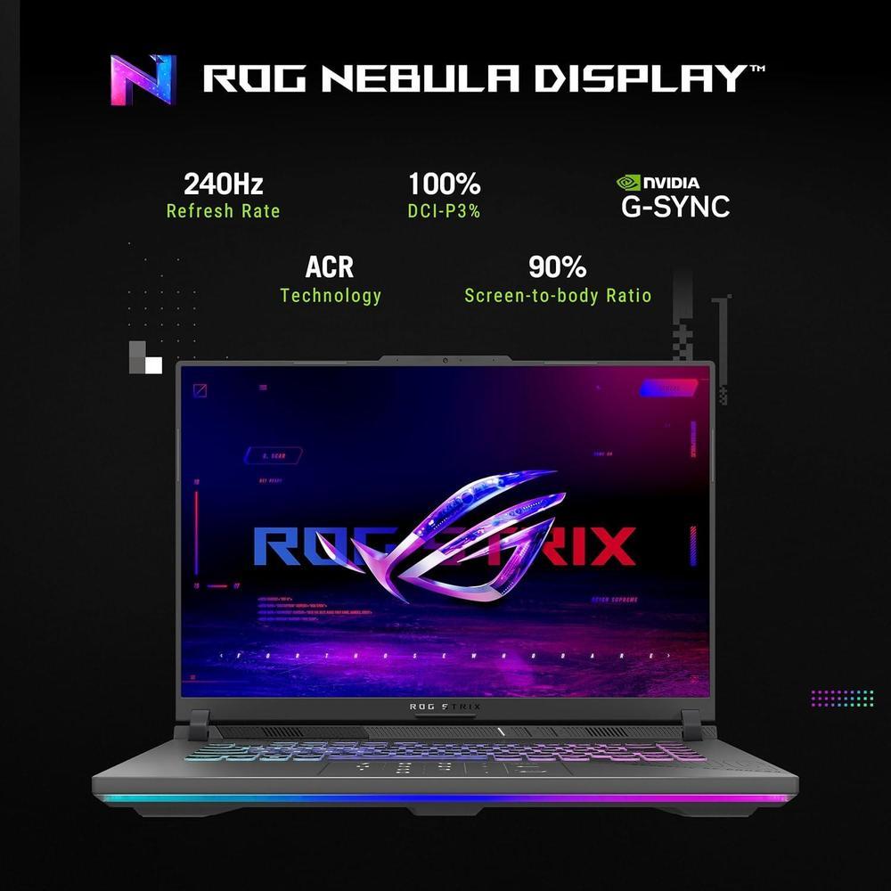 Asus ROG Laptop Gamer Strix G16 G614FP-DS96 16" 32GB 1TB Ryzen 9 RTX 5070