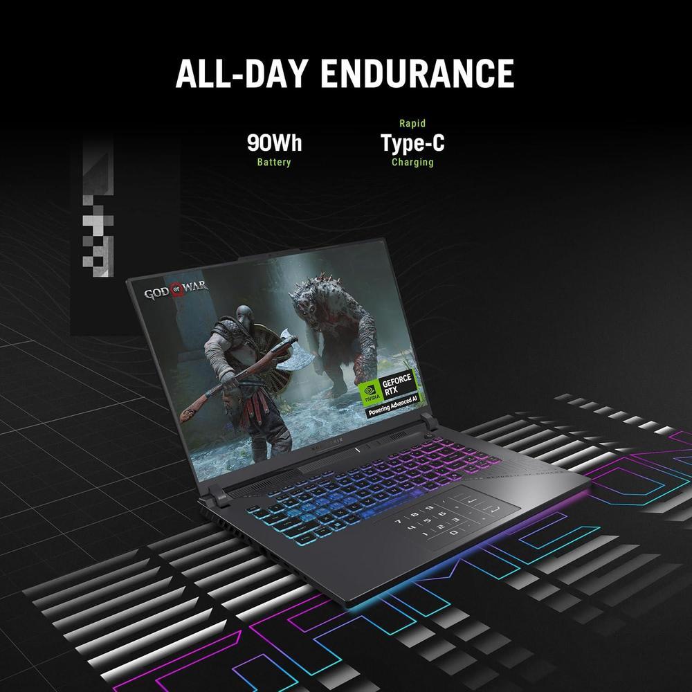 Asus ROG Laptop Gamer Strix G16 G614FP-DS96 16" 32GB 1TB Ryzen 9 RTX 5070