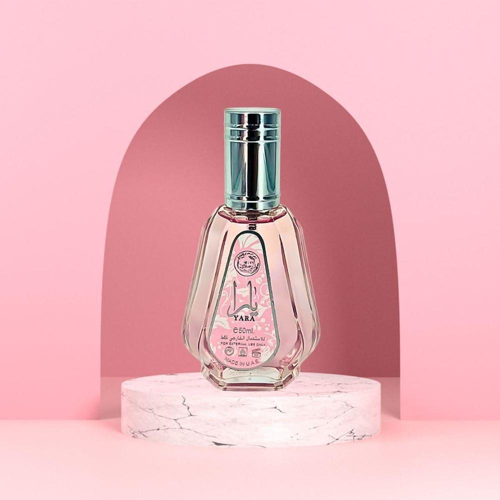 Lattafa Yara EDP Spray: Aroma floral refrescante con acabado dulce, almizclado y duradero