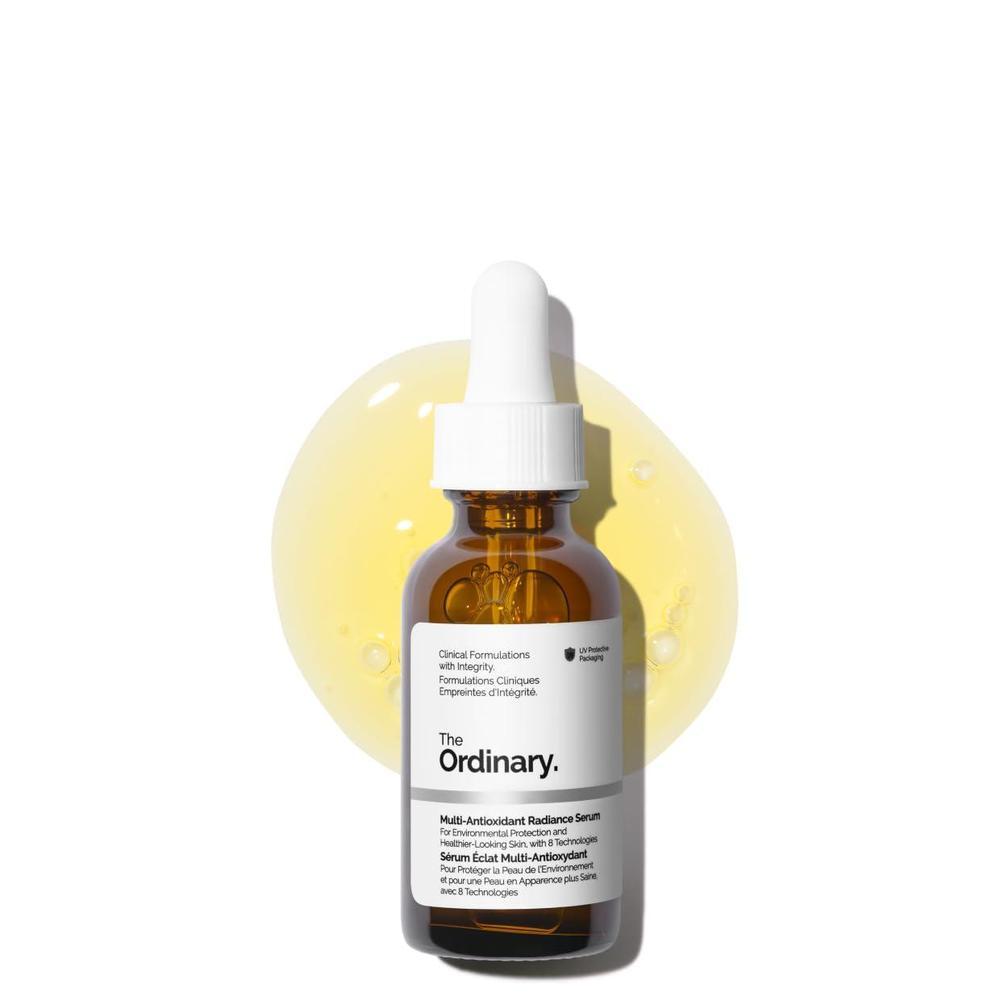 The Ordinary Suero radiante multiantioxidante, suero de vitamina C para la cara, ilumina y protege la piel, aumenta el brillo y protege contra los estresores ambientales, 1 onza líquida