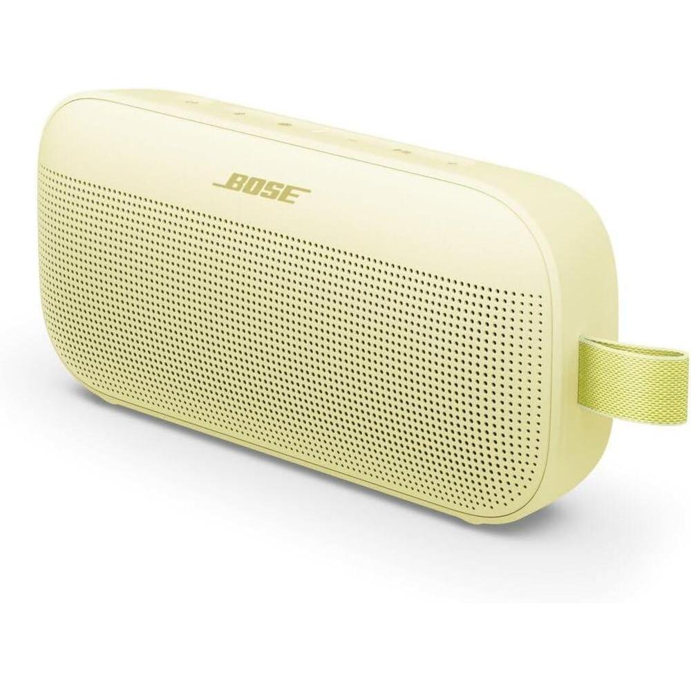 Bose SoundLink Flex Bluetooth Speaker (2nd Gen) - Portable Outdoor Speaker with Hi-Fi Audio, Waterproof and Dustproof, USB-C, Up to 12 Hours Battery Life, Citrus Yellow - Limited Edition Color