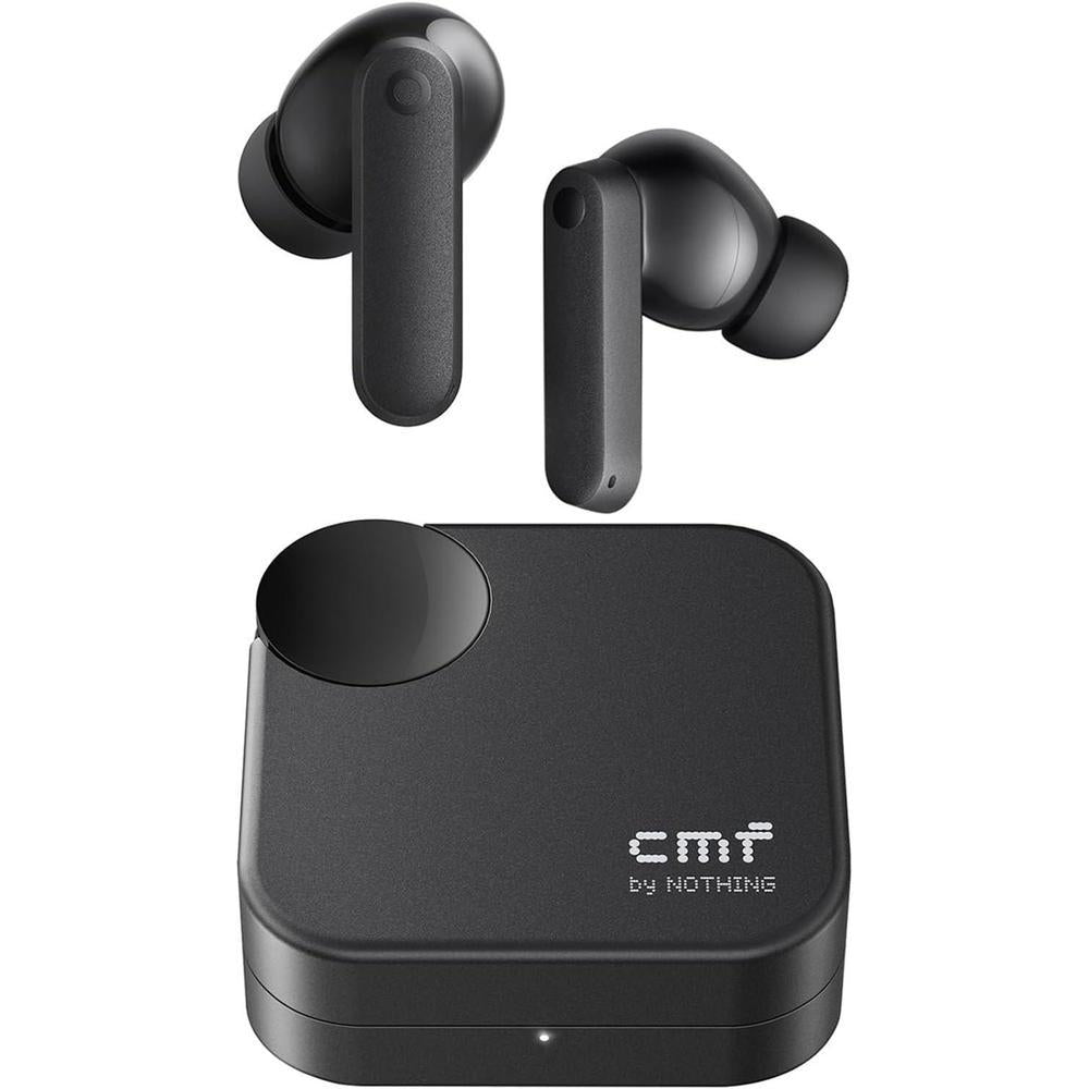 CMF Buds 2a 2025New 42dB Hybrid ANC Wireless Earbuds, Comfortable Active Noise Cancelling, Dirac Tuned Rich Mids & Crisp Bass, Bluetooth 5.4, ENC 4Mic Clear Call, Up to 35H of Battery Life, Dark Grey