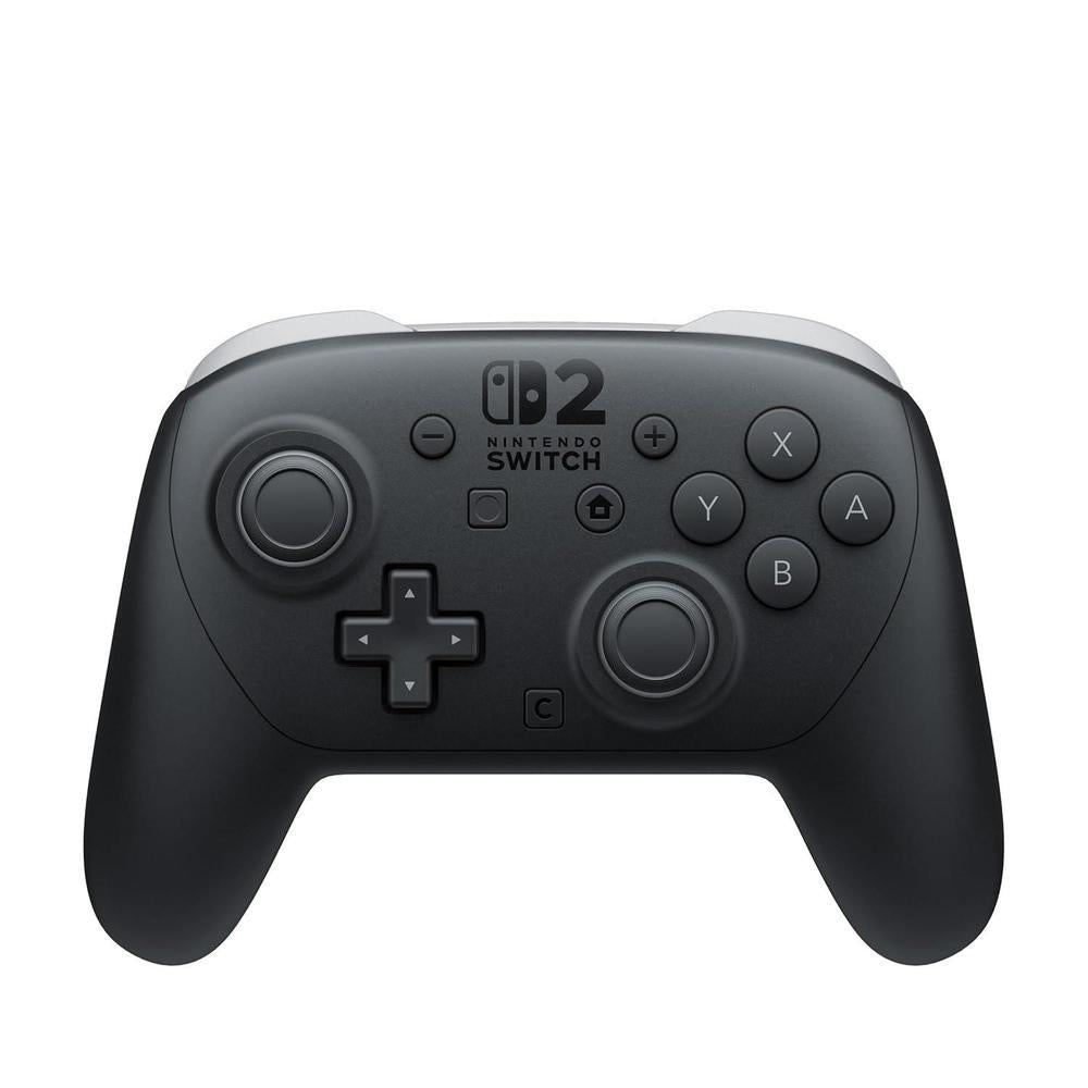 Controlador Pro para Nintendo Switch 2 con función de rumble, movimientos y amiibo, diseño ergonómico y botones personalizables