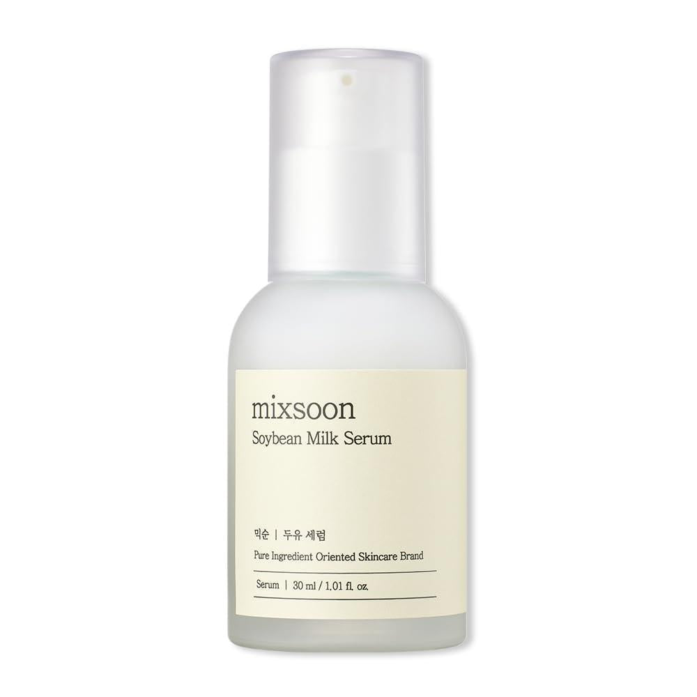 mixsoon Suero de leche de soja 1.01 onzas líquidas / 1.0 fl oz hidratante calmante lechoso para suero nutritivo cuidado de la piel coreano para piel de vidrio, esencia de frijol n.º 2