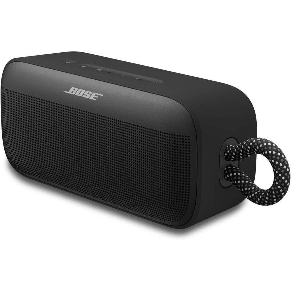 Bose SoundLink Plus Portable Bluetooth Speaker, Wireless Outdoor Speaker, Up to 20 Hours Battery Life, Waterproof and Dustproof, Black