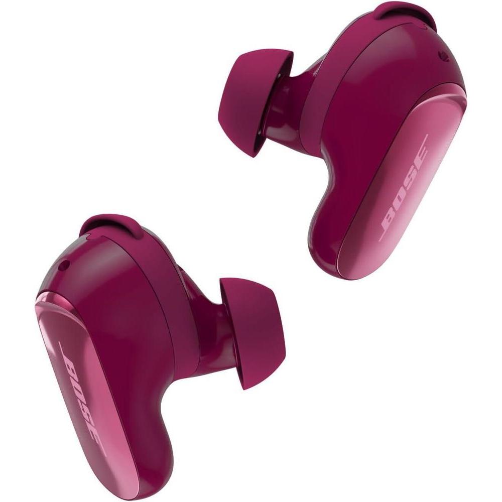 Bose New QuietComfort Ultra Earbuds (2nd Gen) - Wireless Noise Cancelling Earbuds with Mic, Immersive Audio, USB-C Charging, Up to 6 Hours Battery, IPX4 Rating, Deep Plum - Limited Edition Color