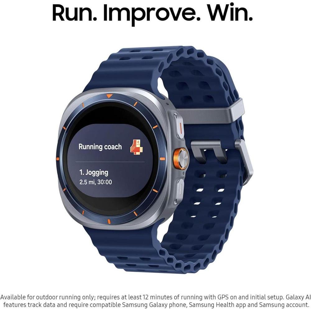 Samsung Galaxy Watch Ultra Con Lte, Carcasa De Titanio, Características Avanzadas De Entrenamiento Y Seguimiento De Salud