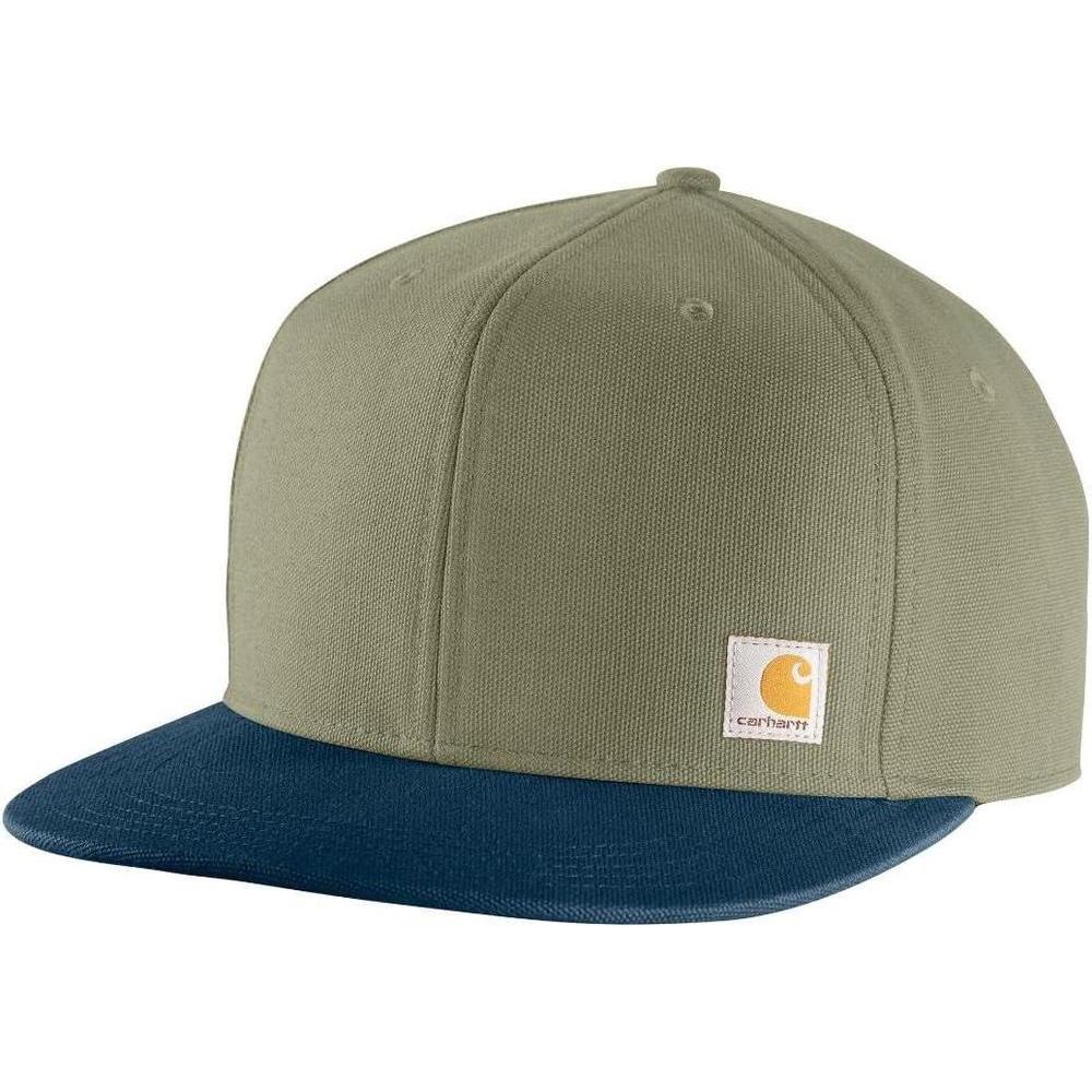 Carhartt Men's Firm Duck Flat Brim Cap