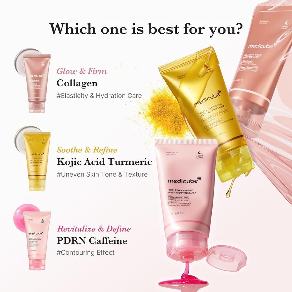 Mascarilla Medicube PDRN Peel Off Mask Caffeine 75ml