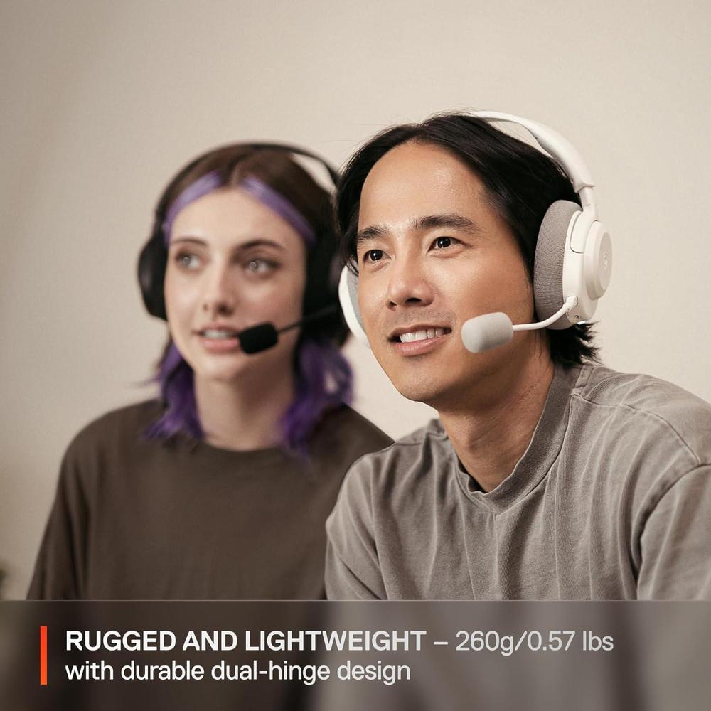 SteelSeries Arctis Nova 3X Wireless Gaming Headset con Control por App y Batería de 40 Horas, Drivers Magnéticos, Multi-Plataforma