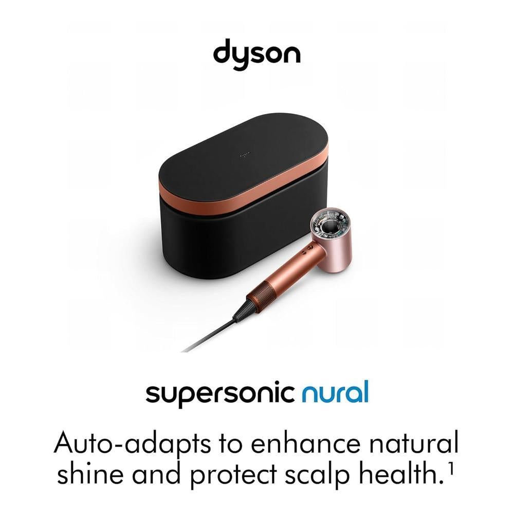 Dyson Secador de pelo Supersonic Nural con potente motor digital y acabado en seda ámbar para resultados profesionales en casa