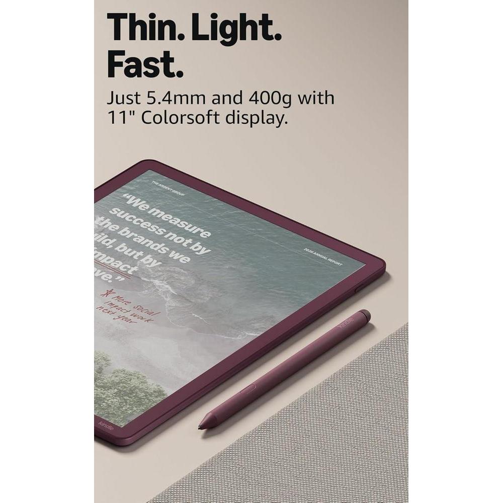 Amazon Kindle Scribe Colorsoft 64GB el modelo más nuevo con pantalla color semejante al papel, delgado, ligero y potente