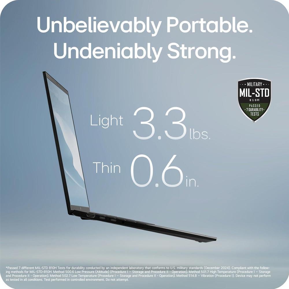Lg Gram Pro 17" Intel Core Ultra9 32gb Ram 2tb Ssd Windows 11 Negro