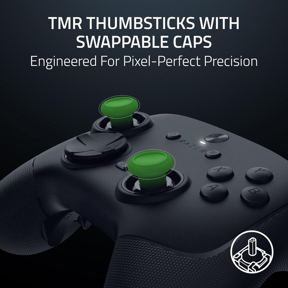 Razer Wolverine V3 Pro Controlador inalámbrico para juegos con frecuencia de sondeo de 8000 Hz, diseño ergonómico y botones programables